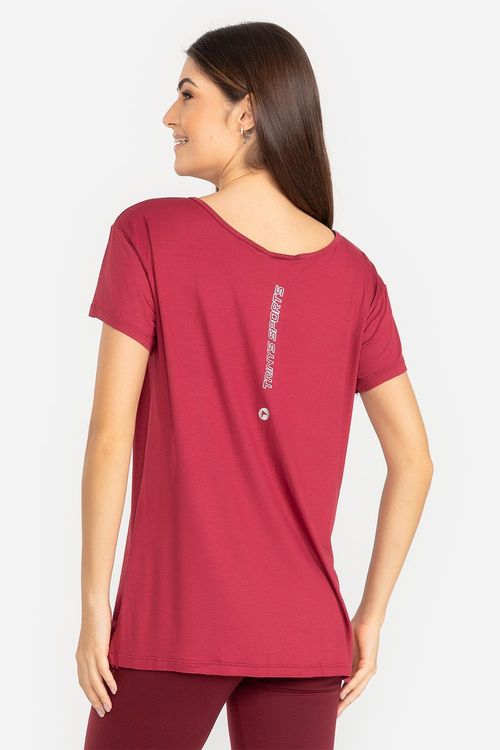 Blusa Essential Fluidity - Vinho