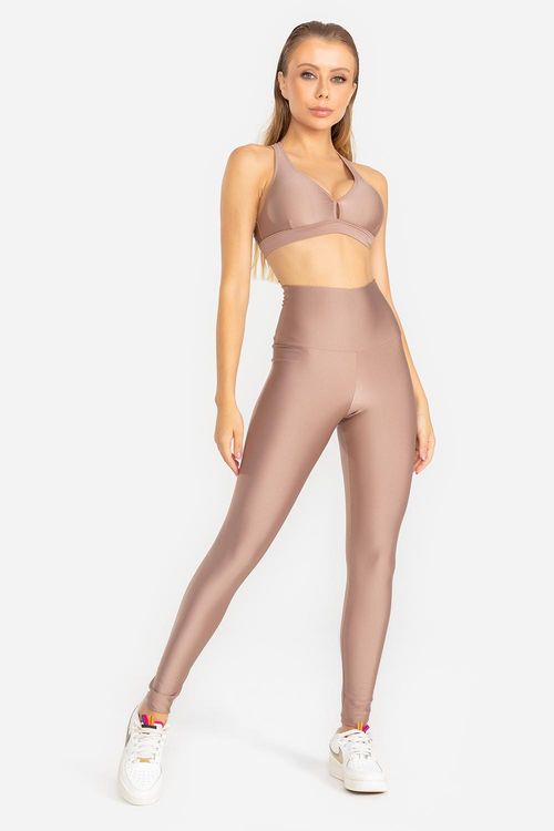 Calça Legging Slim Shape Training - Nut