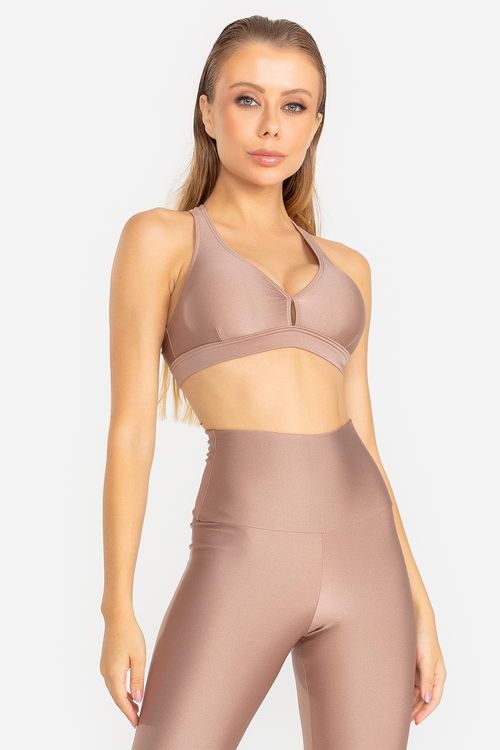 Top Slim Shape com Bojo Removível - Nut