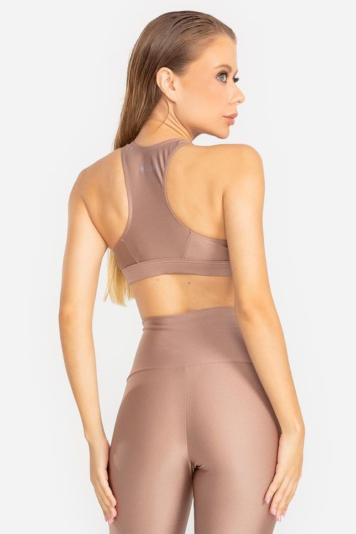 Top Slim Shape com Bojo Removível - Nut