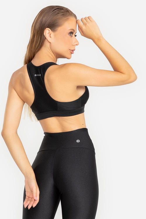 Top Slim Shape com Bojo Removível - Preto