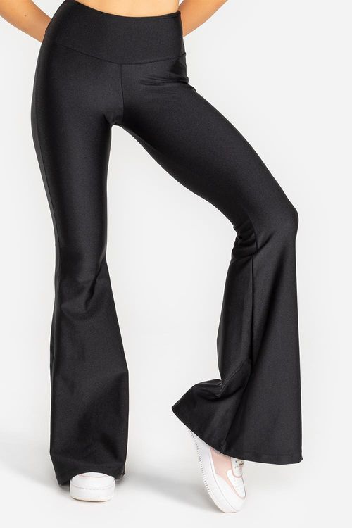 Calça Flare Slim Shape - Preto