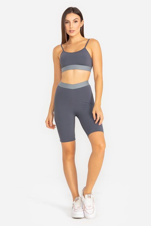 Bermuda Nakay ID VERÃO24 - Chumbo