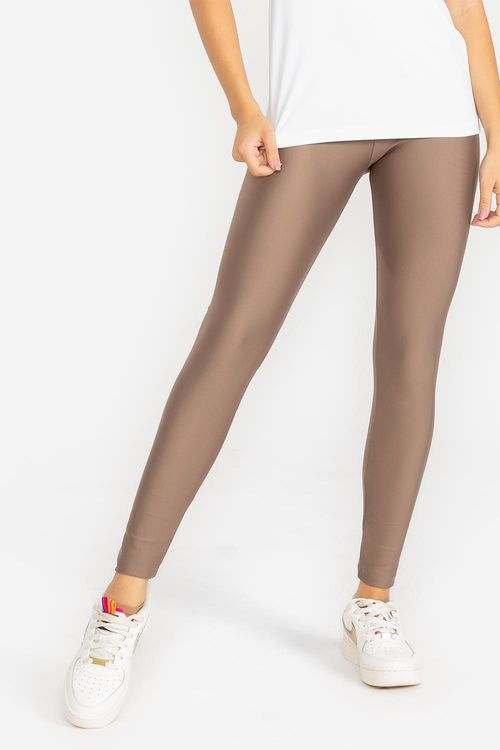 Calça Legging Comfort Fit VERÃO24 - Castanho