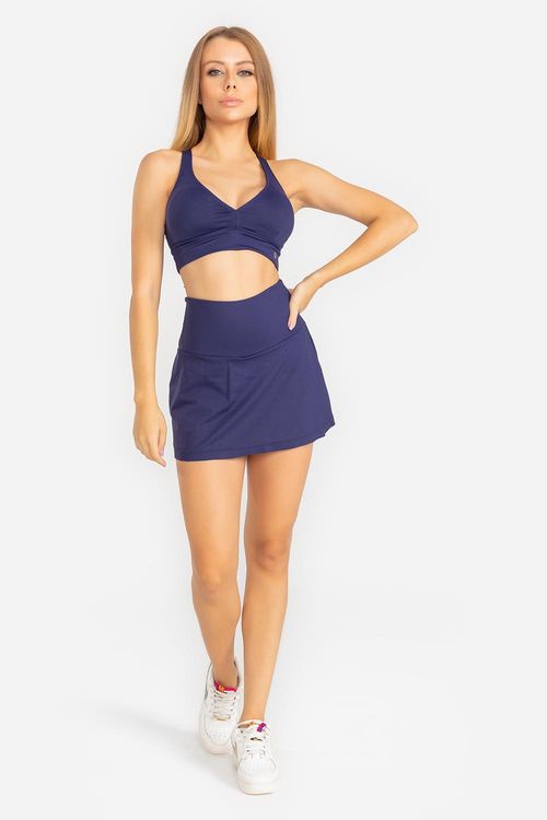 Saia-Shorts Soft Touch Essential - Jabuticaba