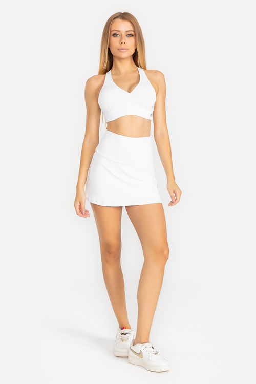 Saia-Shorts Soft Touch Essential - Branco