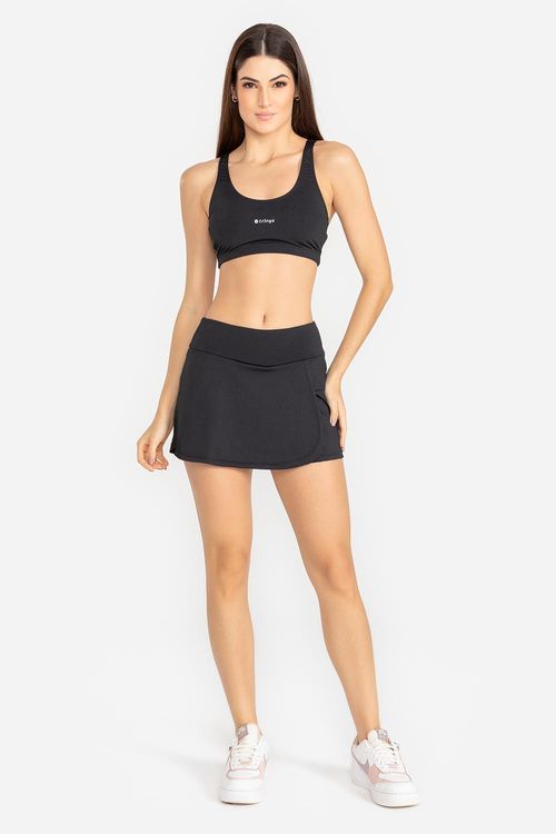 Saia-Shorts Essential - Preto