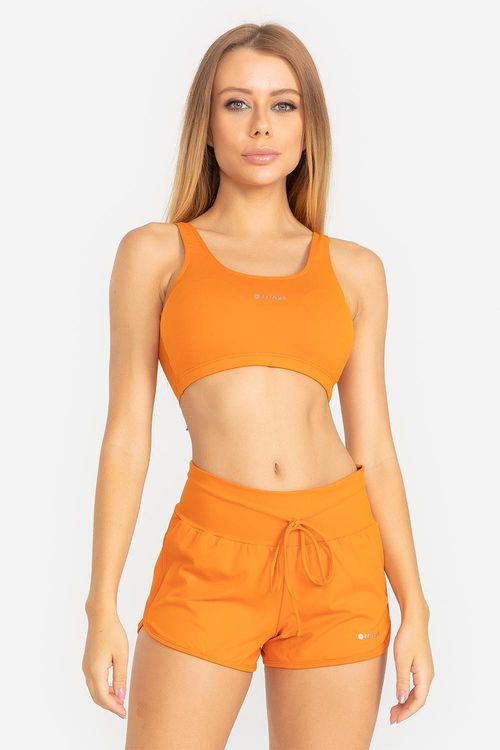 Top Soft Touch Essential Com Bojo VERÃO24  - Laranja Flor de Mel