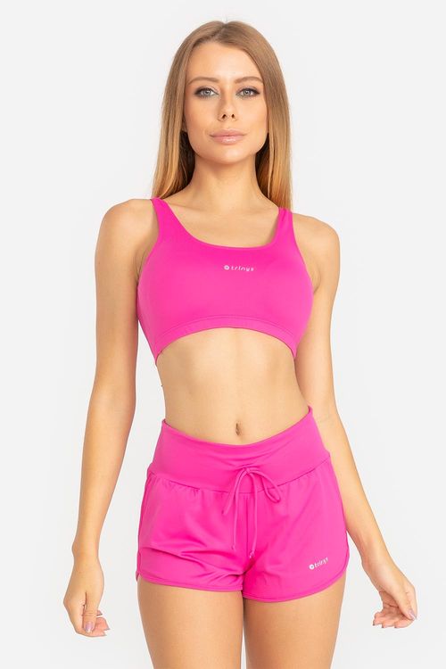 Top Soft Touch Essential Com Bojo VERÃO24 - Super Pink