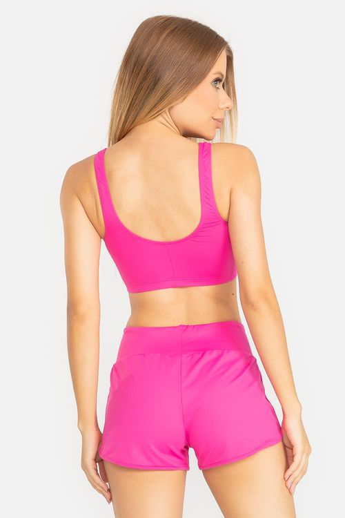 Top Soft Touch Essential Com Bojo VERÃO24 - Super Pink