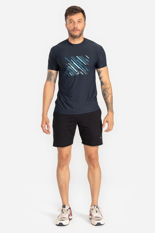 Bermuda Masculina Essential Comfy Fleece VERÃO24 - Preto