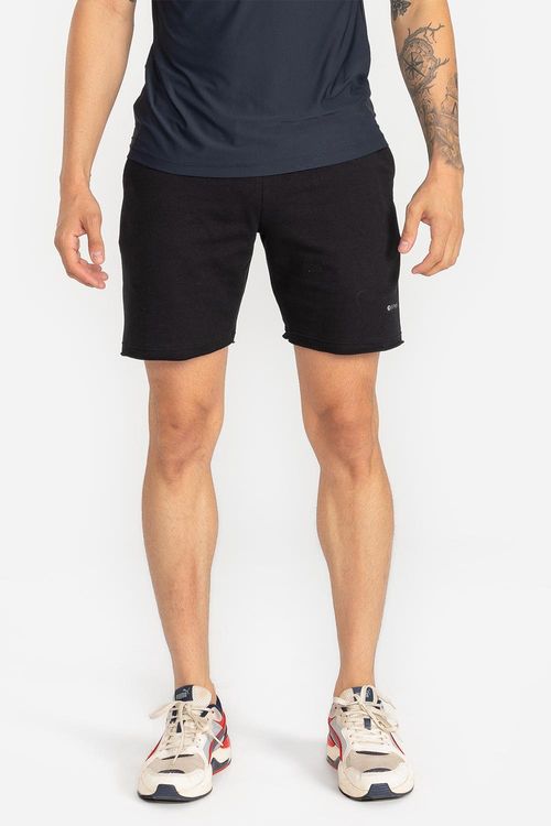 Bermuda Masculina Essential Comfy Fleece VERÃO24 - Preto