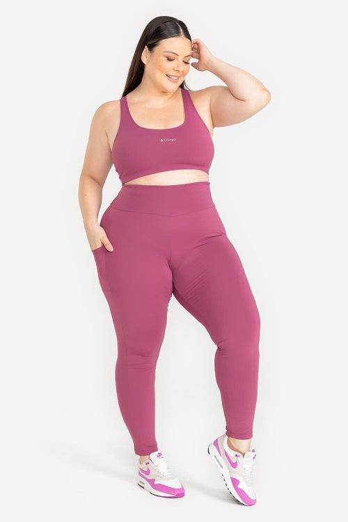 Calça Legging Plus Nakay com Bolsos VERÃO24 - Viena