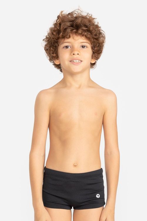 Sunga Box Infantil - Preto