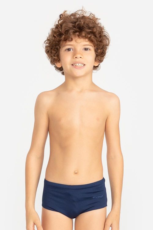 Sunga Infantil Lateral 11cm - Marinho