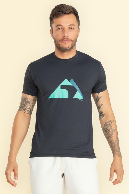 Camiseta Altitude Masculina A.V.25 - Preto