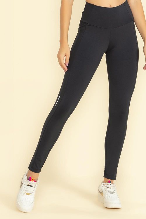 Calça Legging Nakay® c/ Bolsos Sobrepostos A.V.25 - Preto