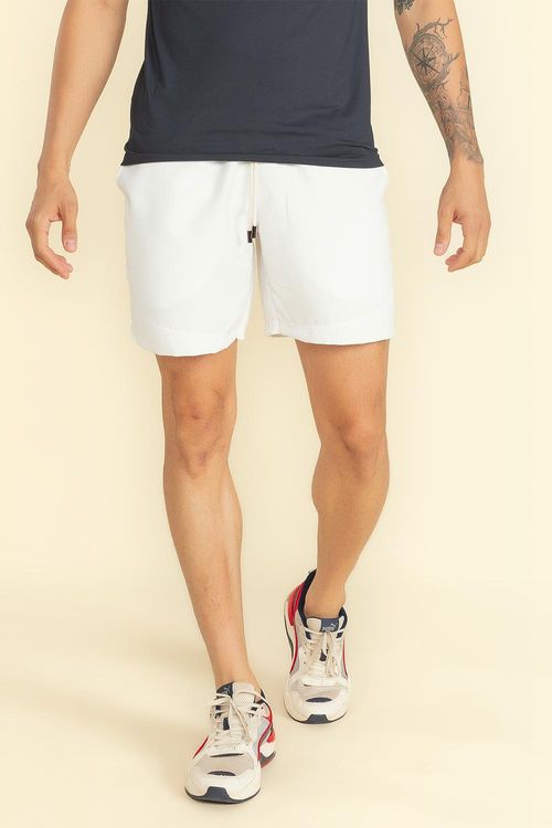 Bermuda Action com Bolsos Masculina A.V.25 - Branco