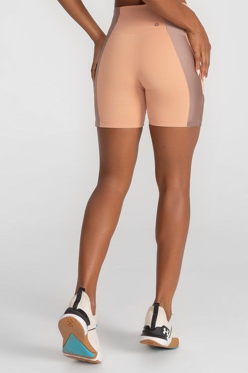 Shorts Cover Lumi com Bolso Funcional - Peônia