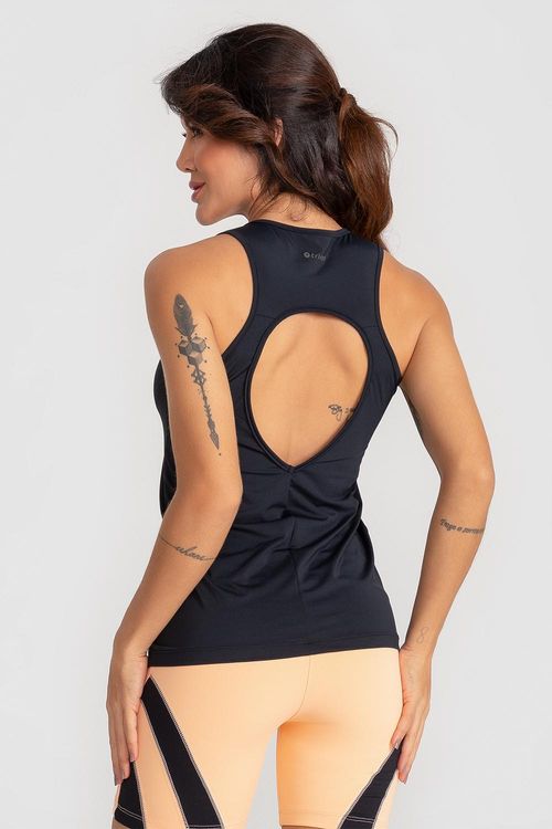 Blusa Neutral Cut - Preto