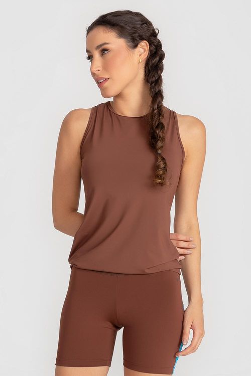 Blusa Neutral Cut - Cacau
