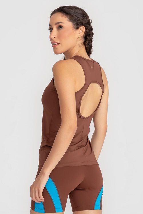 Blusa Neutral Cut - Cacau