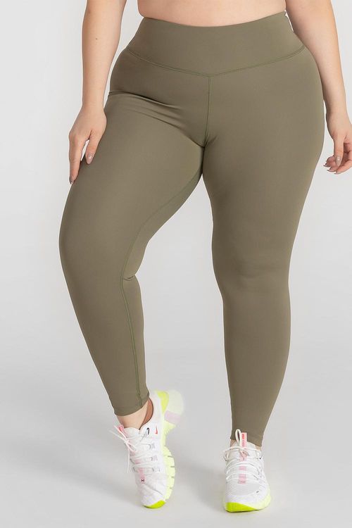 Legging Plus Cover Sculpt - Oliva