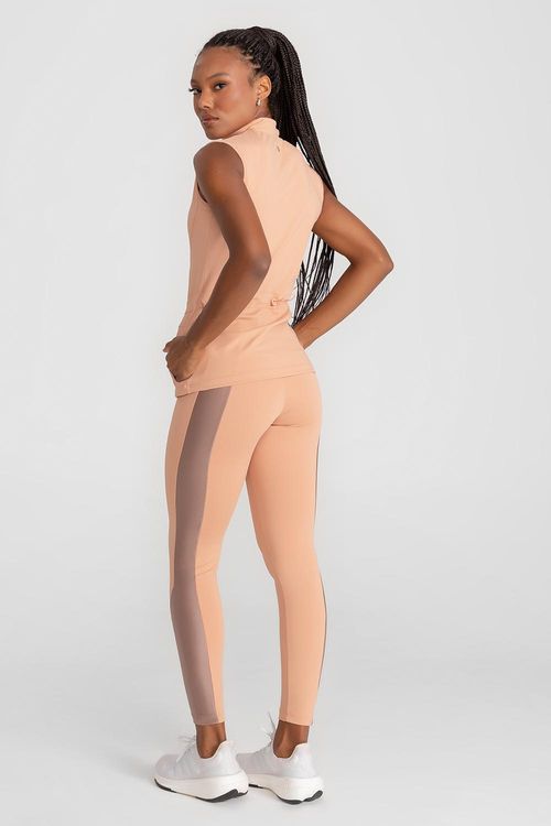 Calça Legging Cover Duo com Bolso Funcional - Peônia
