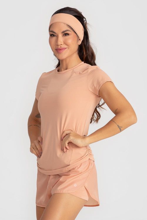 T-Shirt Freedom Drape - Peônia