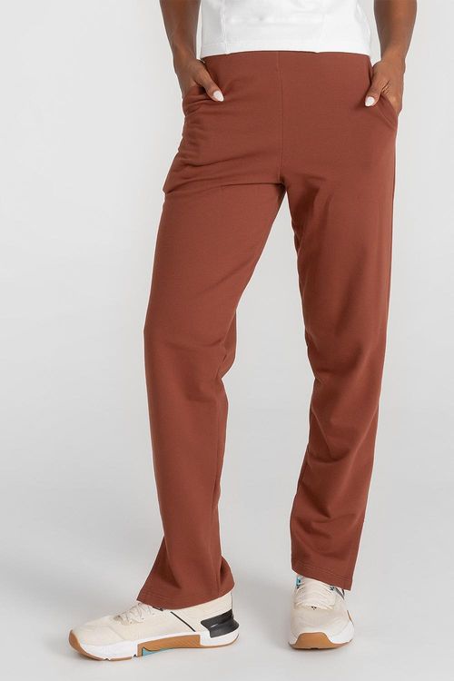 Calça Sequinha Comfy Fleece - Cacau