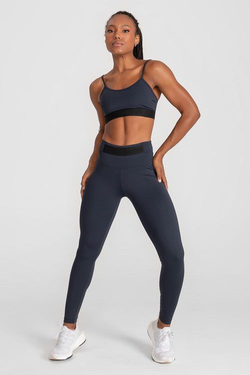 Calça Legging Emana Trinys ID com Bolso Funcional - Preto