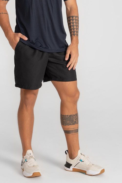 Bermuda Essential Action Masculina - Preto