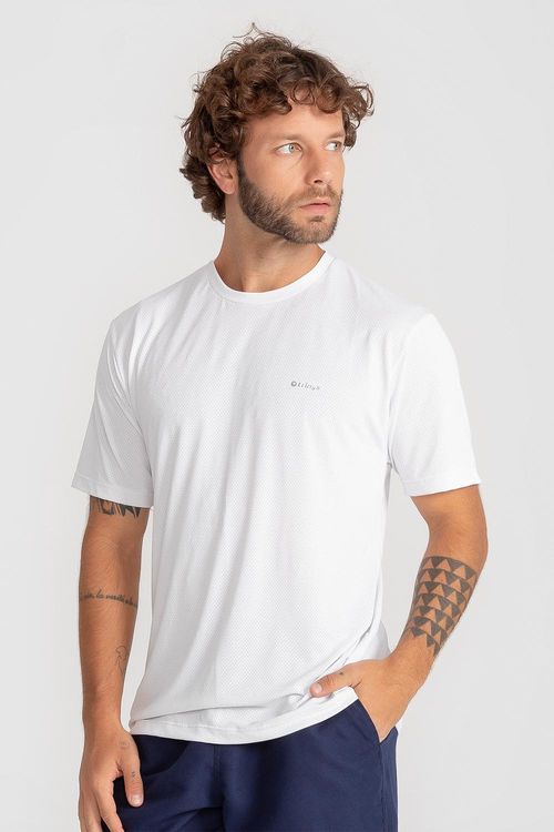 T-Shirt Breathe Trinys ID Masculina - Branco