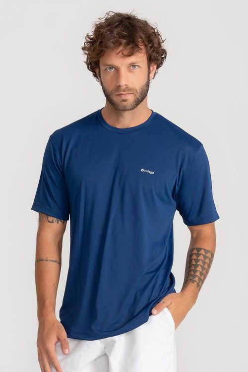 T-Shirt Breathe Trinys ID Masculina - Marinho