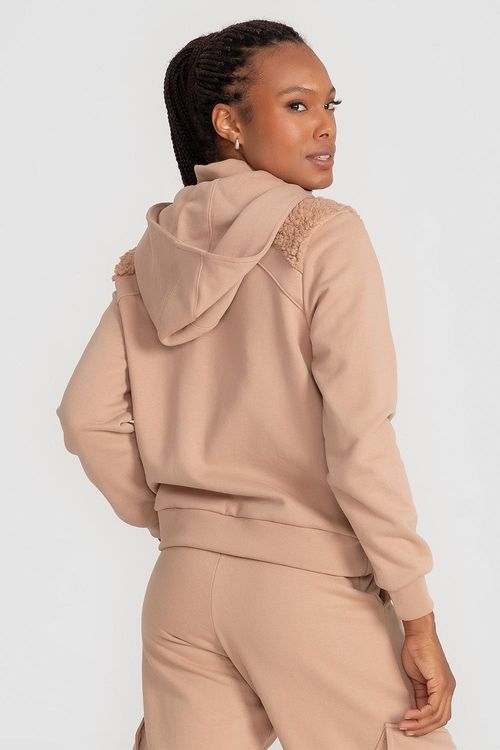 Jaqueta Comfy Sherpa - Nut
