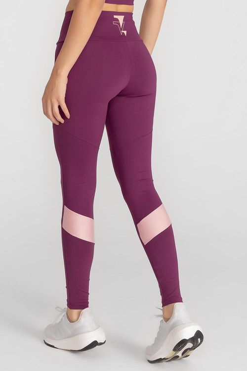 Calça Legging Flex Run ID - Malbec