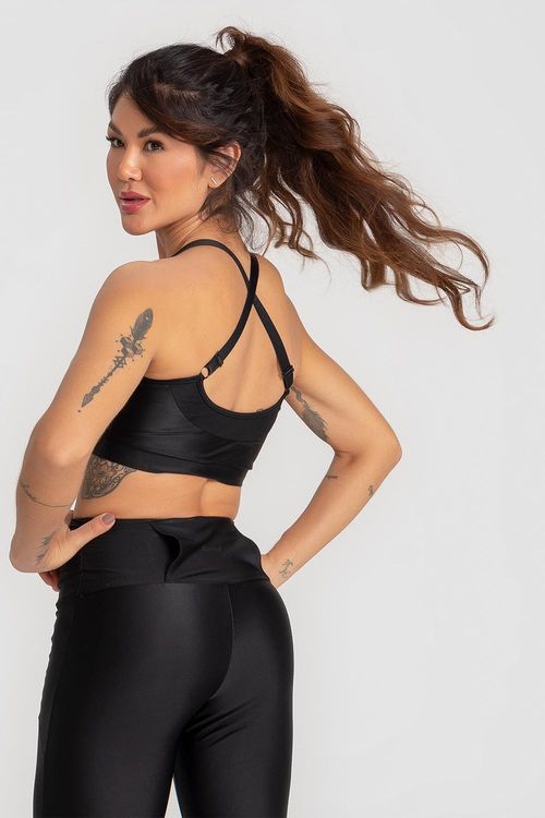 Top Energy AIR Ajustável Bojo Removível INVERNO25 - Preto