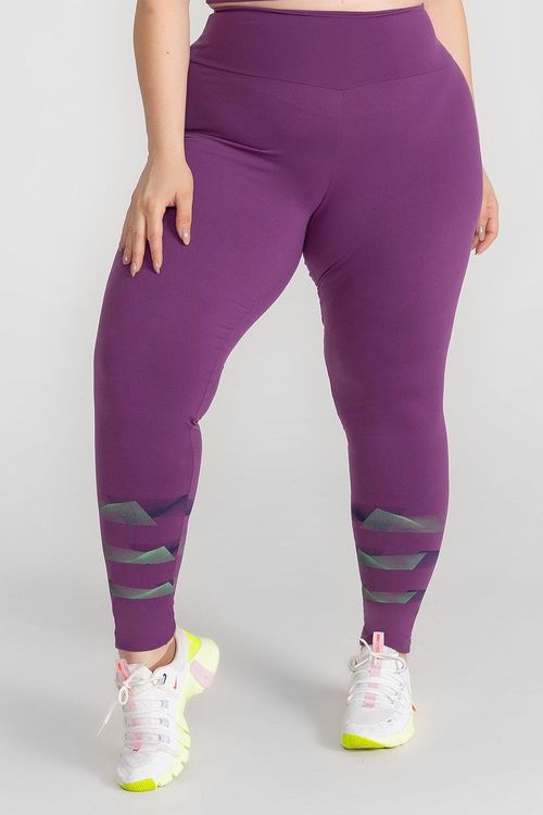 Calça Legging Plus High Compression Motion - Figo