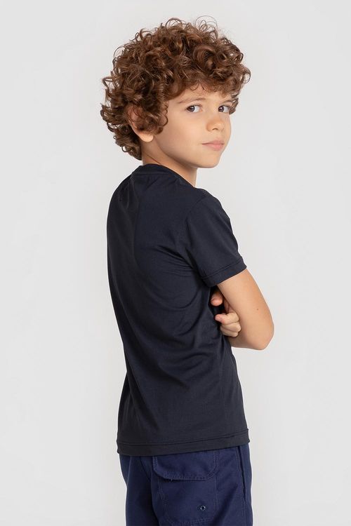 T-Shirt Eco Dry Dunk INF - Preto