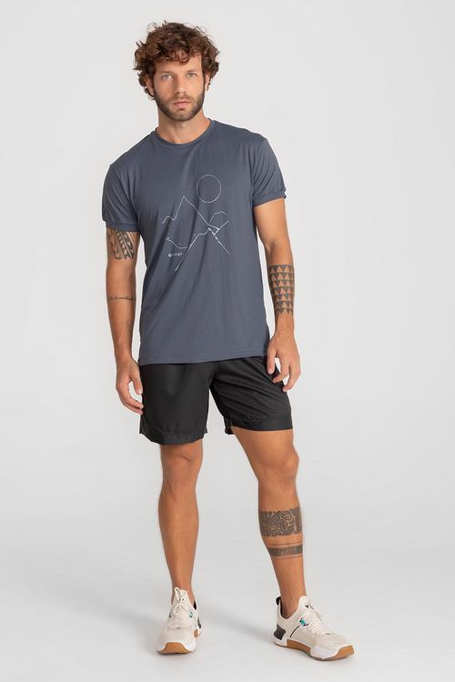 Bermuda Soft Tech Masc - Preto