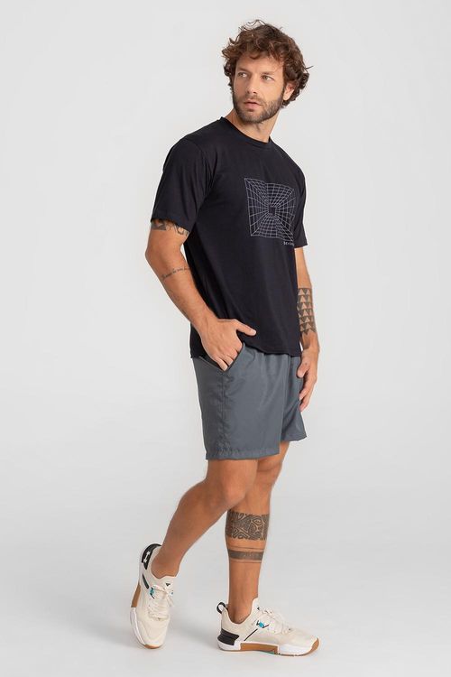 Bermuda Soft Tech Masculina - Chumbo