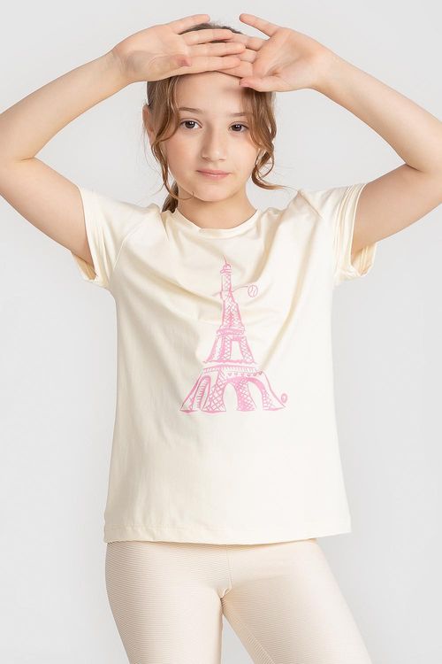 Camiseta Neutral Eiffel - Cristal
