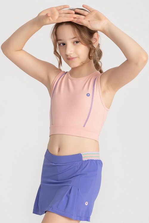 Top Cropped Pro Contraste INVERNO25 - Rosa Forte