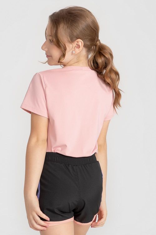 T-Shirt Neutral ID INF INVERNO25 - Rosa Romântico