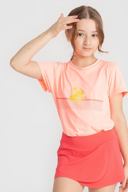 Camiseta Eco Dry Tennis INF - Coral