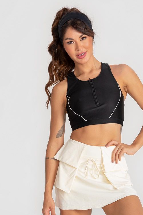 Top Energy Contraste - Preto