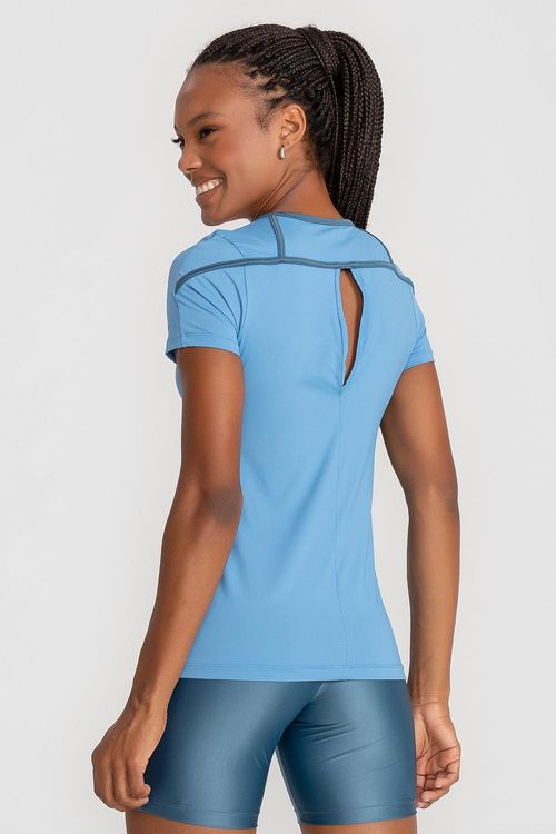 T-Shirt Neutral Duo - Azul Lavado