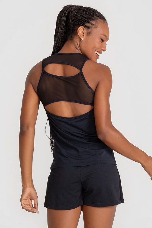 Blusa Neutral Air- Preto