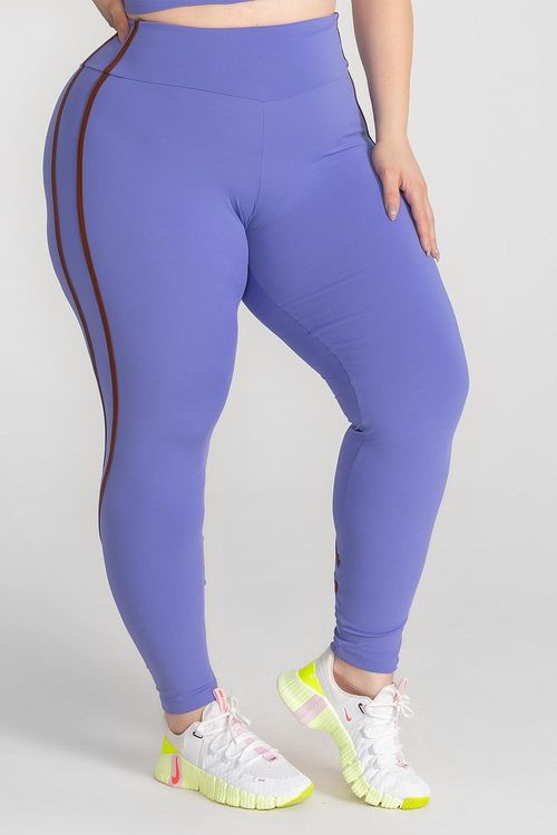Calça Legging Plus Nakay Duo - Celeste