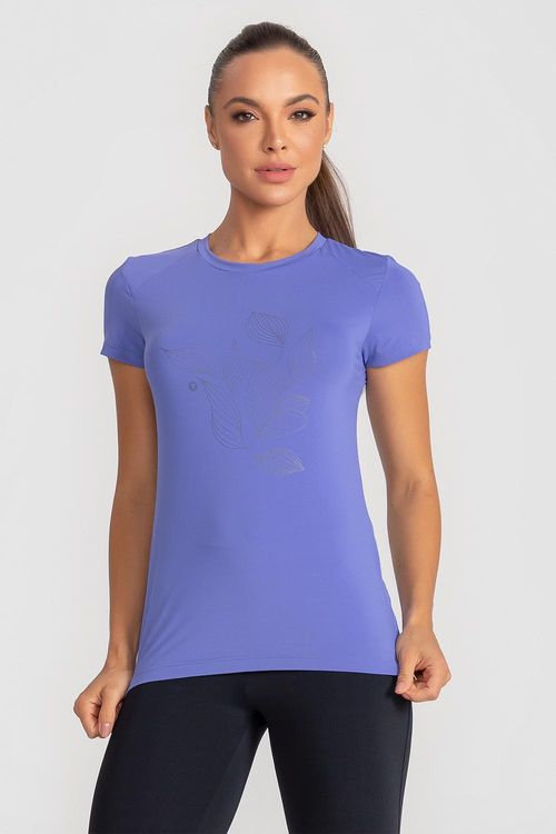 T-Shirt Neutral Botanic - Celeste